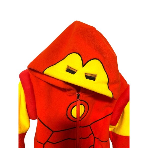 Marvel Cuddle Club Ironman Baby Toddler Sz 18 24 months 1 Piece Full Zip Jumpsui - Picture 2 of 4